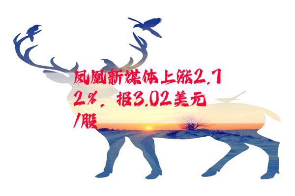 凤凰新媒体上涨2.72%，报3.02美元/股